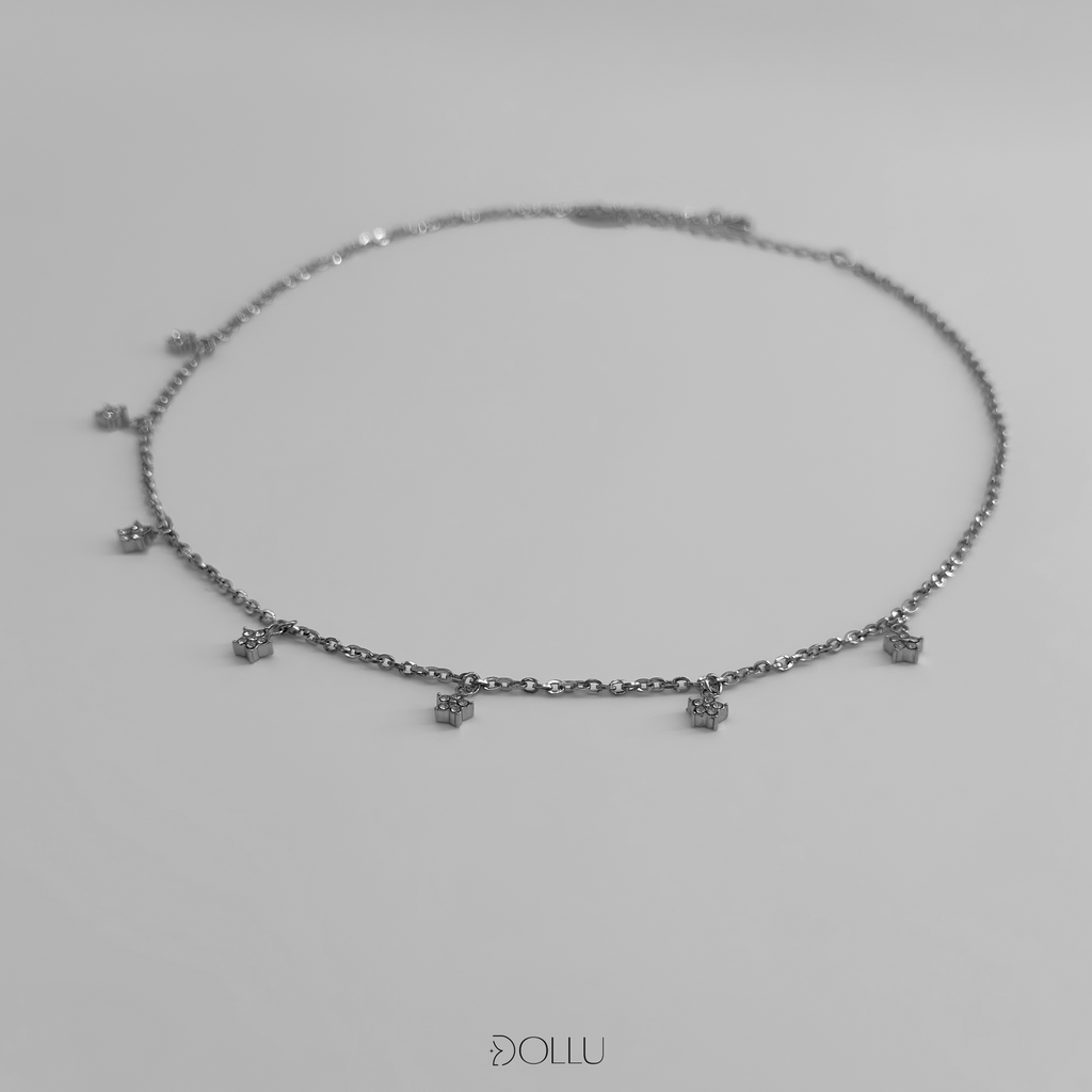 Choker kwiatki "Floria"