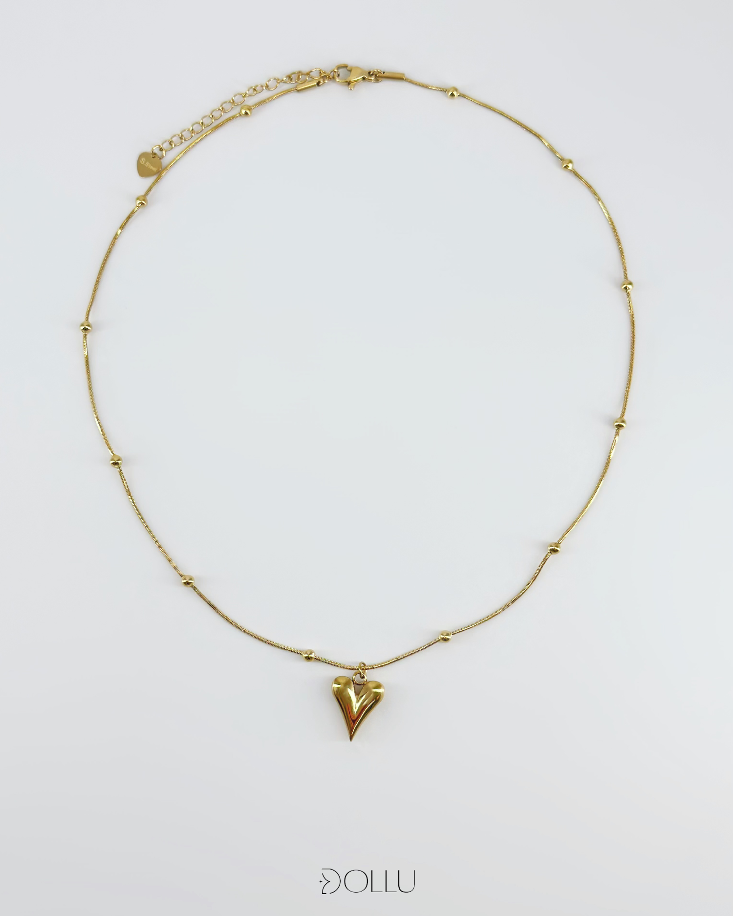 Naszyjnik zawieszka serce "Eloria"