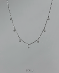Choker kwiatki "Floria"