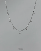 Choker kwiatki "Floria"