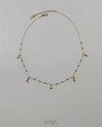 Choker kryształki, księżyce "Moonlight"