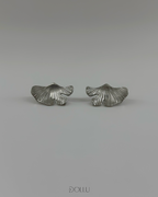 Kolczyki liść ginkgo "Livia" - gold/silver