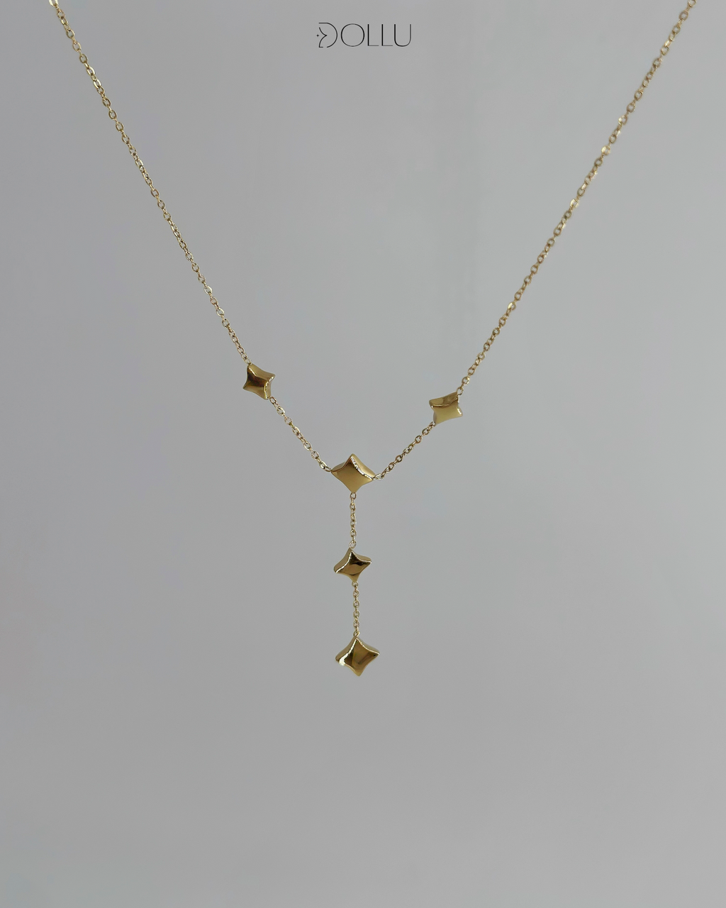 Choker "Stella" - gold/silver