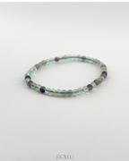 Bransoletka Fluoryt 4mm