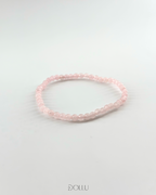 Bransoletka Kwarc Różowy 4.5mm