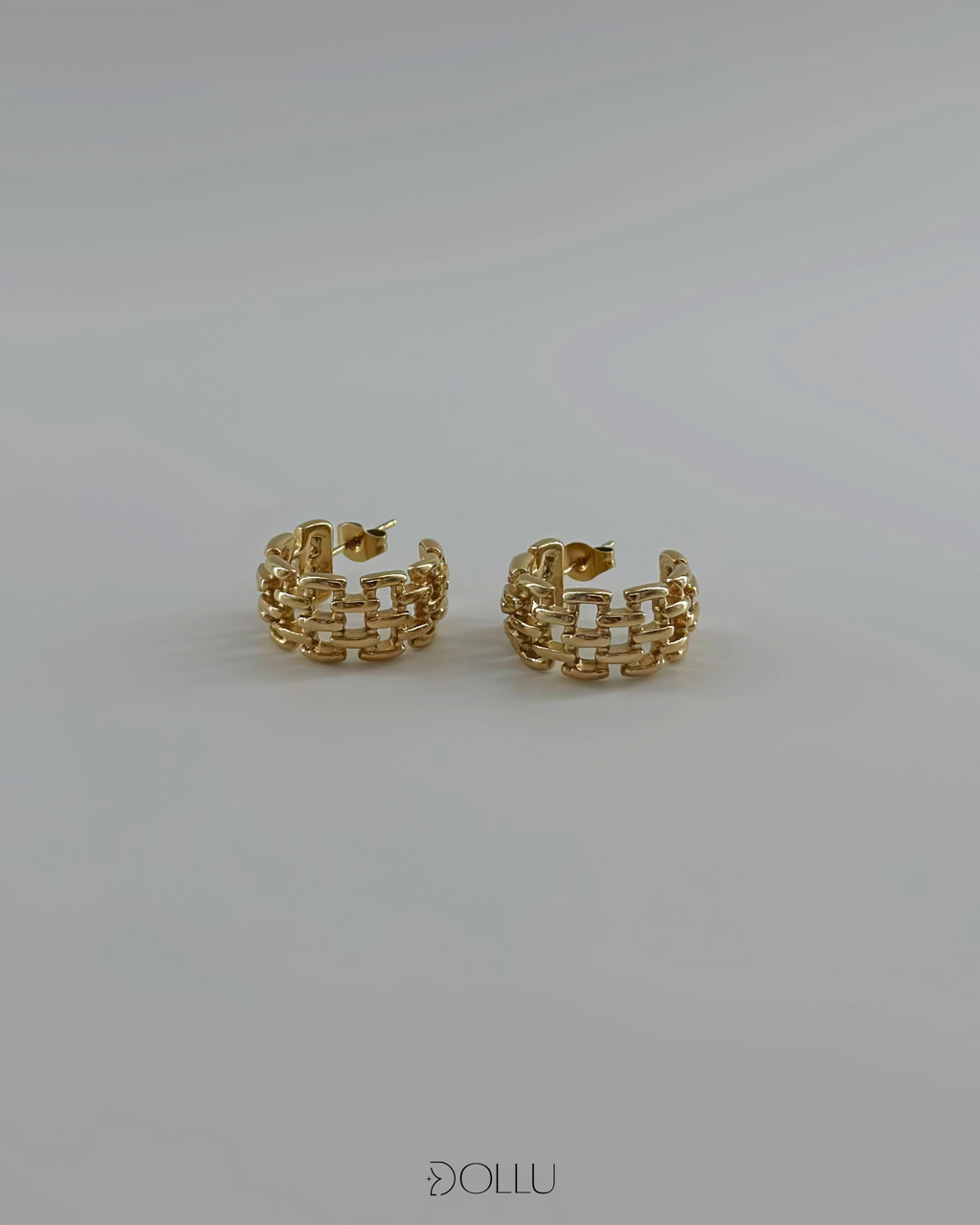 Kolczyki splot "CHAIN"