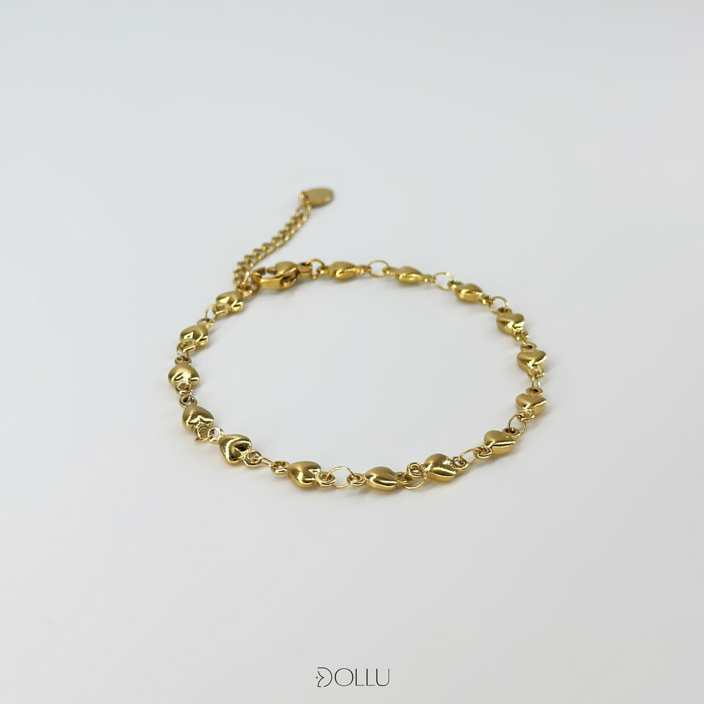 Bransoletka mini serduszka "Heartline"