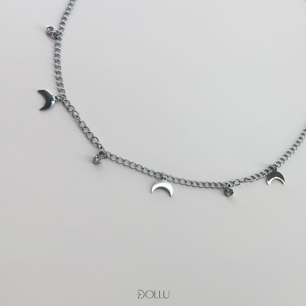 Naszyjnik księżyce choker "Lunar"