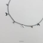 Naszyjnik księżyce choker "Lunar"