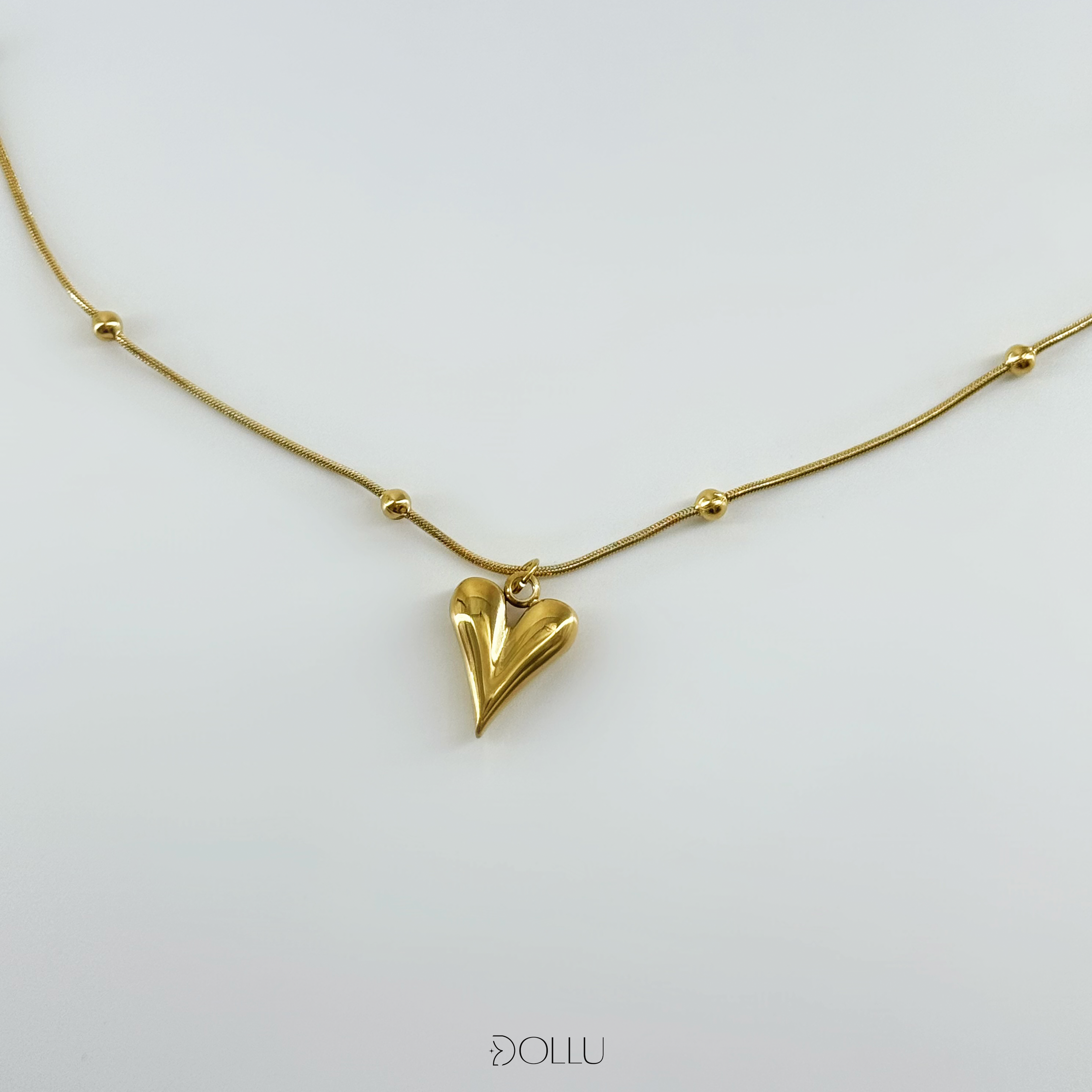 Naszyjnik zawieszka serce "Eloria"