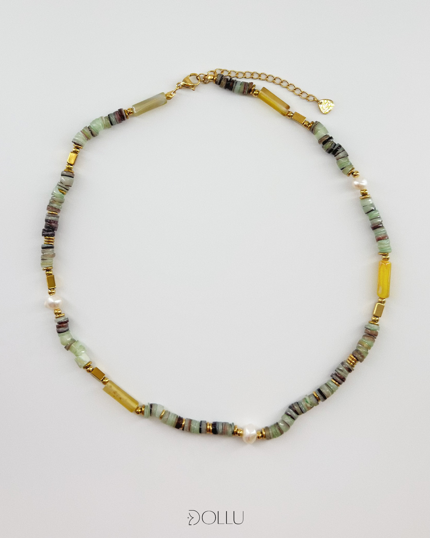 Naszyjnik koraliki "Verde"