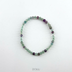 Bransoletka Fluoryt 4mm