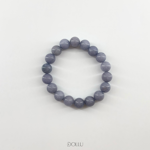 Bransoletka Akwamaryn 10mm