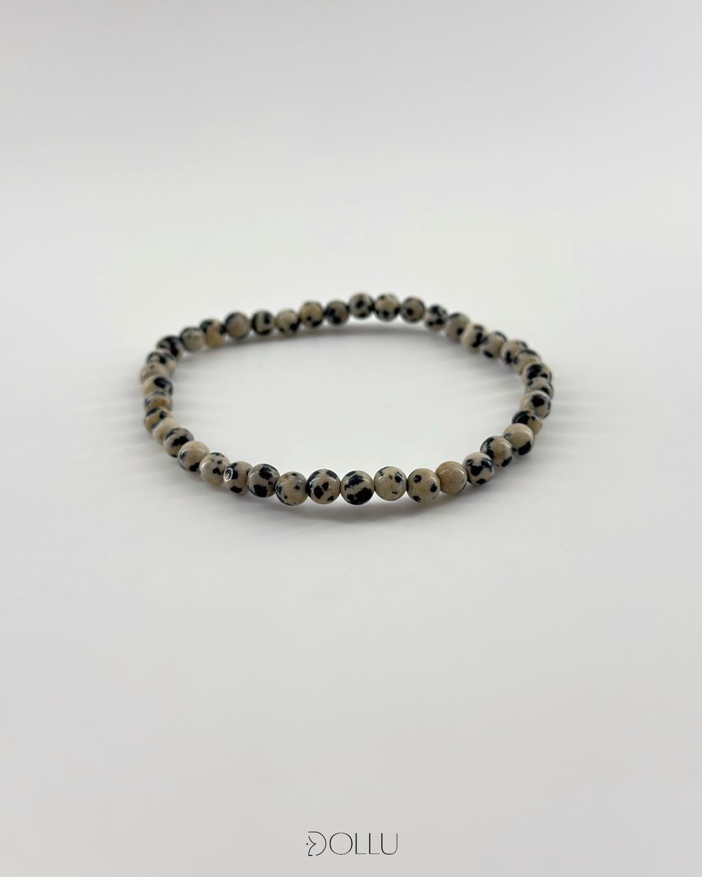 Bransoletka Jaspis Dalmatyński 4.5mm