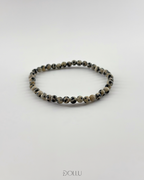 Bransoletka Jaspis Dalmatyński 4.5mm