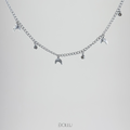 Naszyjnik księżyce choker "Lunar"