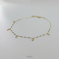 Choker kryształki, księżyce "Moonlight"